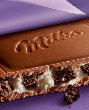 Chocolate con leche Milka 100g relleno de oreo