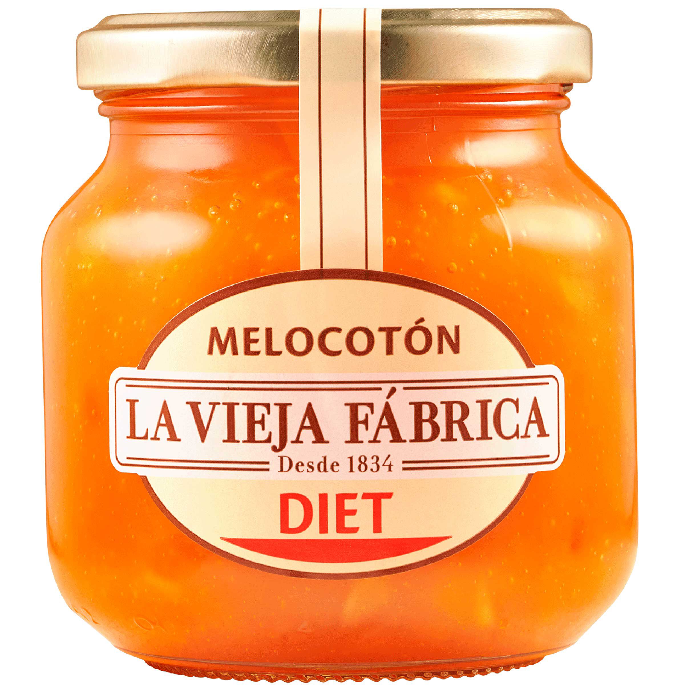 Mermelada diet la vieja fabrica 280g melocoton