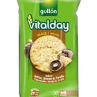 Tortita de ma&iacute;z sabor setas queso y trufa Vitalday 103g