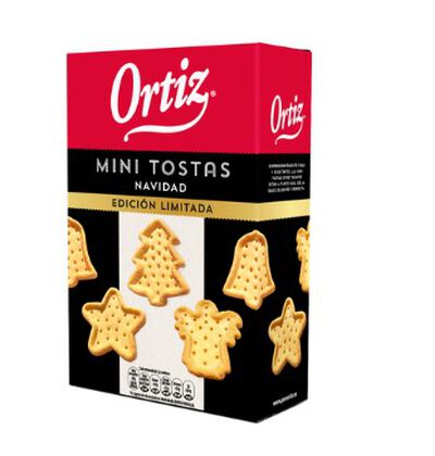 Tostas Mini Ortiz 80g Navidad