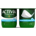Bífidus probiótico Activia desnatado 0% materia grasa pack 4 natural edulcorado