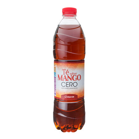 Refresco té Alipende sin azúcar añadido botella 1,5l mango