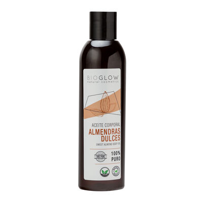 Aceite corporal Bioglow 200ml almendras dulces