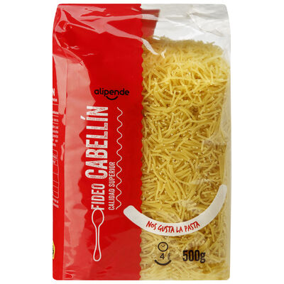 Fideo Alipende 500g cabell&iacute;n