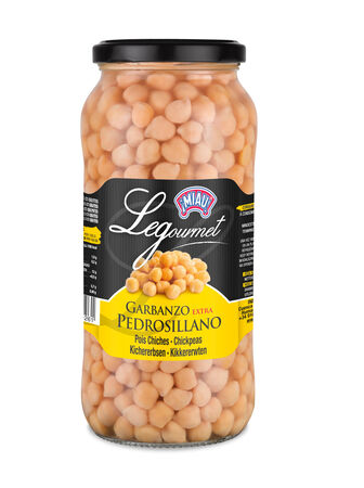 Garbanzo pedrosillano cocido Miau 400g