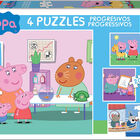 Puzzle progresivo Peppa Pig Educa Borras