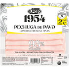 Pechuga de pavo 1954 ELPOZO 120 gr lonchas frescas finas sin gluten y sin lactosa