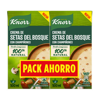 Crema de setas del bosque Knorr 500ml