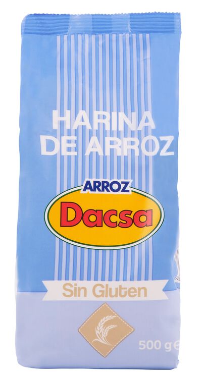 Harina de arroz sin gluten Dacsa 500g