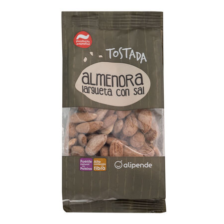 Almendra largueta Alipende 200g tostada