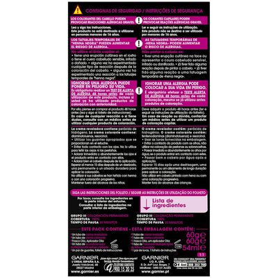 Tinte de cabello sin amoníaco Garnier Olia nº 4 castaño