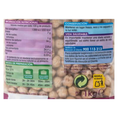 Garbanzo Alipende 1kg