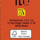 Zumo de melocotón y uva Alipende brik 1l