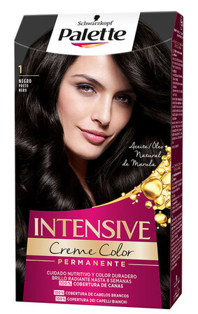 Tinte de cabello Schwarzkopf Palette n&ordm; 1  negro