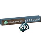 Caf&eacute; espresso roast intensidad 11 Starbucks 10 c&aacute;ps