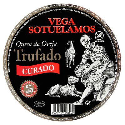 Queso de oveja curado Vega Sotuelamos trufado