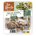 Tiras de pechuga de pollo asado La Pila 125g