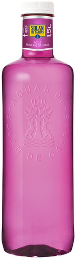 Agua Solán de Cabras 1,5l rosa