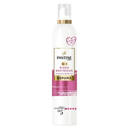 Espuma fijadora Pnatene 300 ml Rizos Definidos