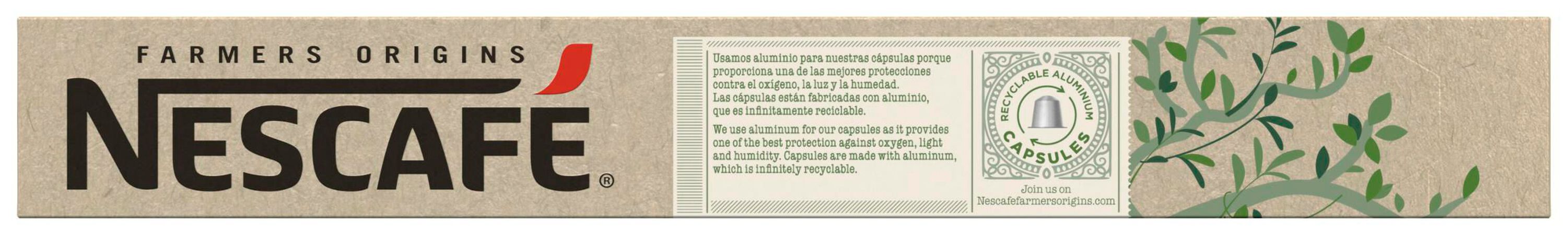 Café origen brazil lungo Nescafé 10 cápsulas