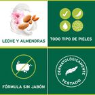 Jab&oacute;n de manos con dosificador Palmolive 300ml leche y almendras