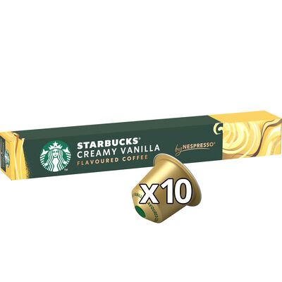 Café Creamy Vainilla Starbucks Nespresso 10 Cápsulas