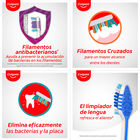 Cepillo de dientes Colgate ZigZag limpieza profunda, medio, 3uds