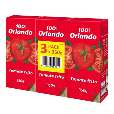 Tomate frito sin gluten Orlando pack-3 con abre facil