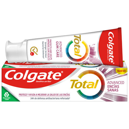 Pasta de dientes Colgate Total Advanced Encías Sanas 24h de protección completa 75ml