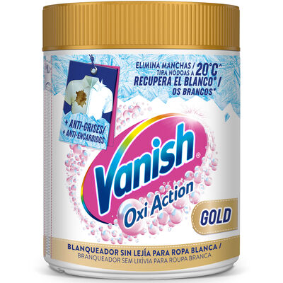 Quitamanchas en polvo Vanish 400 gr Gold White