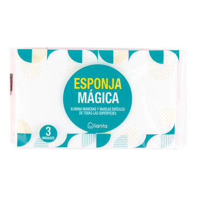 Esponja mágica Lanta 3 unidades