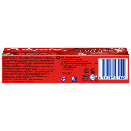 Pasta de dientes blanqueadora Colgate Max White One 75ml