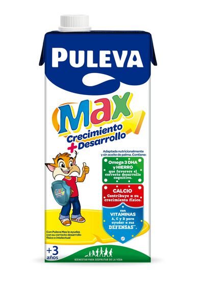 Bebida láctea Puleva max crecimiento desarrollo 1l
