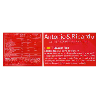 Churros lazo Antonio y Ricardo 500g