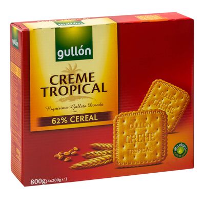 Galleta Gullón 800g creme tropical