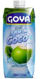 Agua de coco natural en envase de 330ml Goya