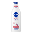 Body Milk Nivea 400 ml Repara&Cuida Piel Extra Seca