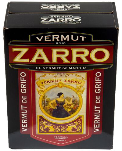 Vermouth rojo Zarro estuche 3l