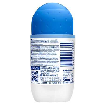 Desodorante roll-on Sanex pH Balance Dermo Extra Control 48h antitranspirante 50ml