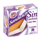 Helado sandwich Casty sin lactosa nata 6 uds