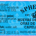 Huevas capelan negras Spherika 100g