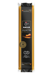 Spaghettini Gallo 450g al huevo