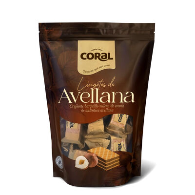 Barquillo relleno sabor avellana Coral 229g