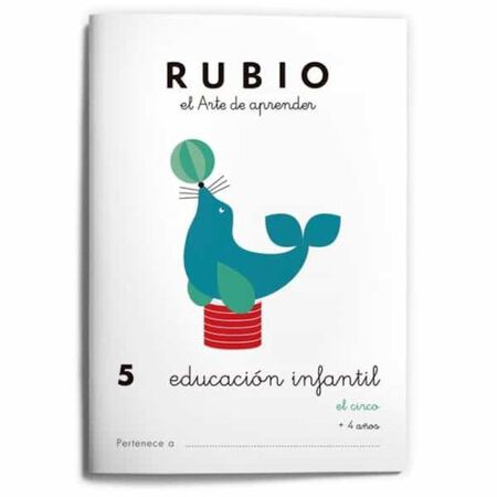 Cuaderno Educación Infantil Rubio Nº5