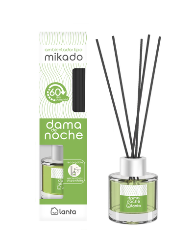Ambientador tipo mikado Lanta 50ml dama de noche