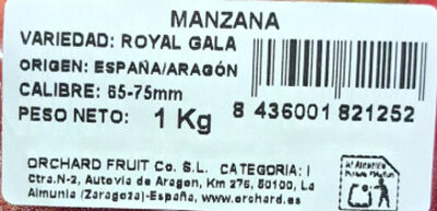 Manzana roja bolsa 1 kg