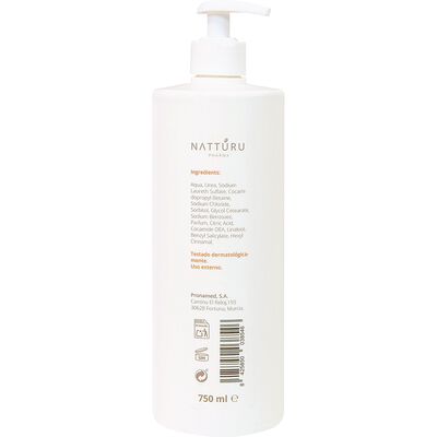 Gel de ba&ntilde;o Natturu 750 ml Dermaurea Piel Seca