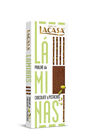 Turrón de praliné de chocolate y pistachos Lacasa 128g
