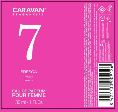 Eau de toilette Caravan mujer 30ml n&ordm;7