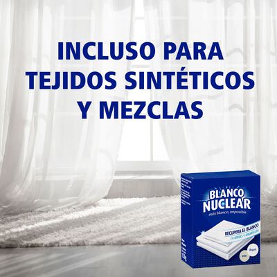Detergente Blanco Nuclear 6 uds para lavar a mano o a maquina